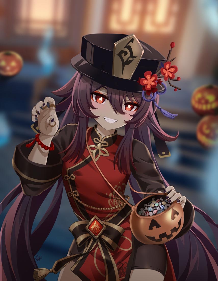 原神同人插画系列#午安原神【211114】