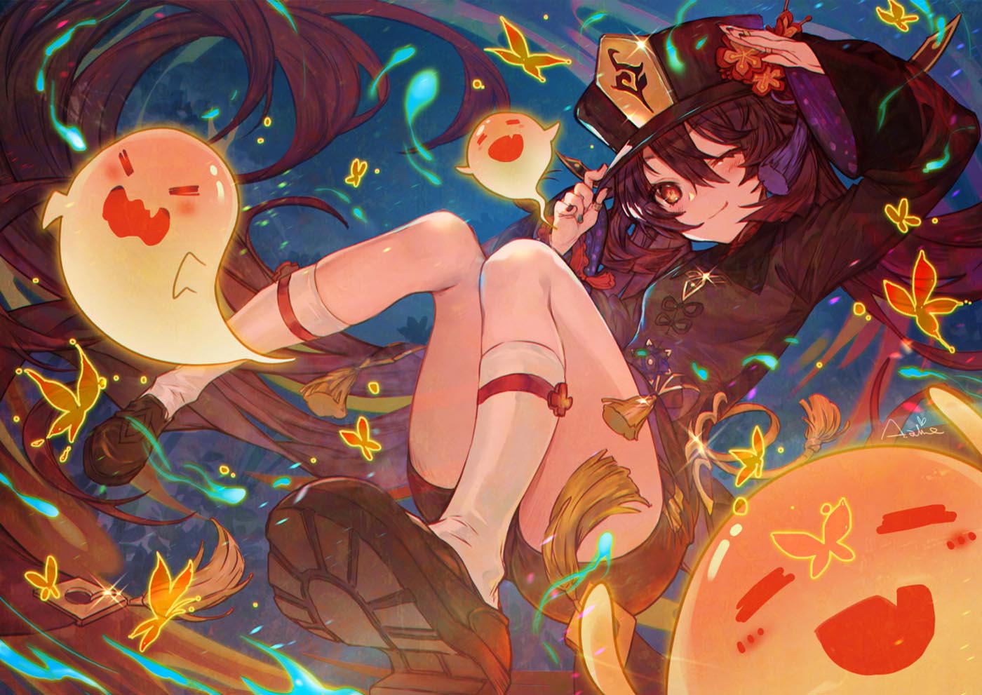 P站插画#Xman晚安原神【211122】