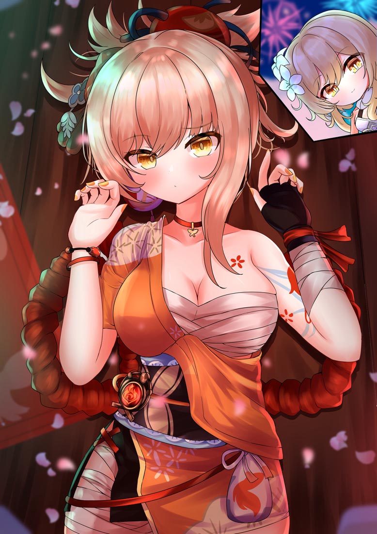 二次元插图#Xman午安原神【211118】