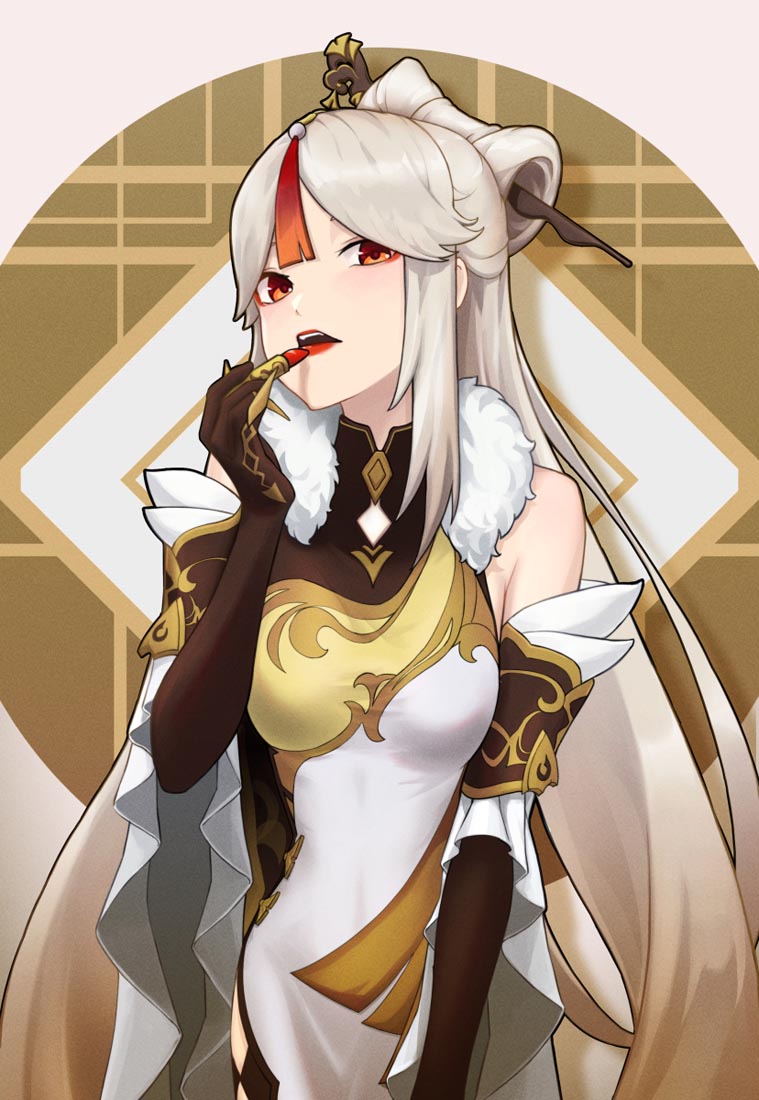 二次元游戏插画#晚安原神【211123】