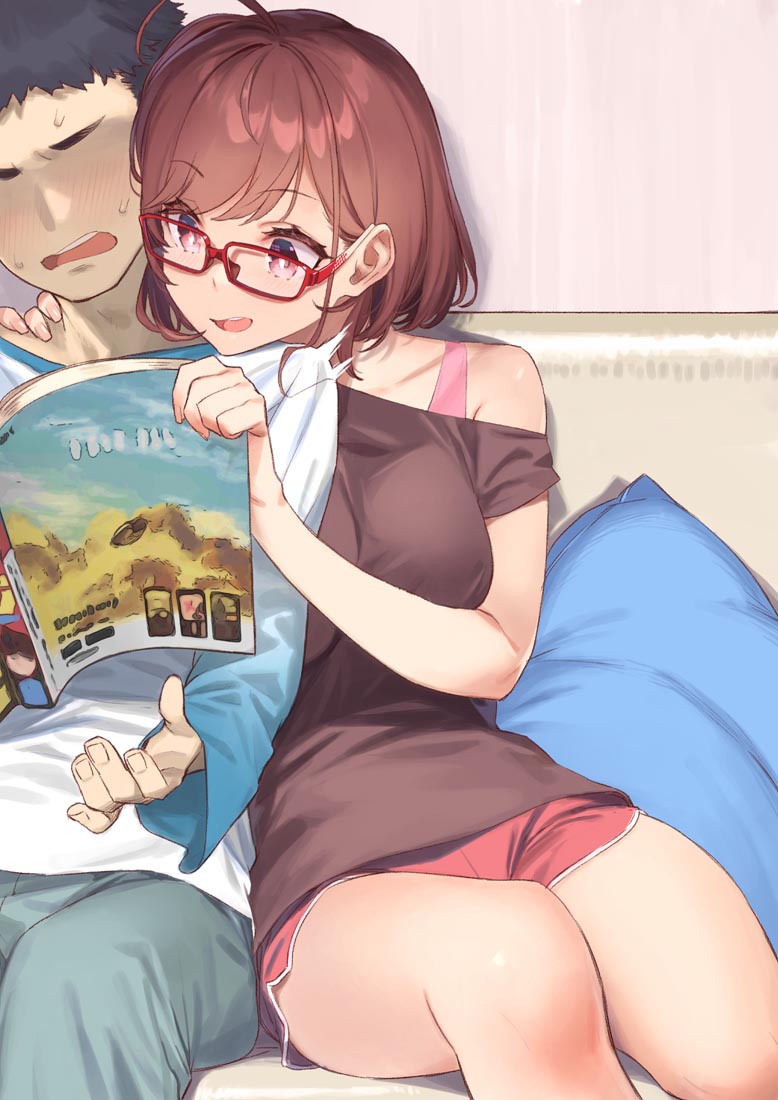 精美画集：近视的姐姐【画师：92M】