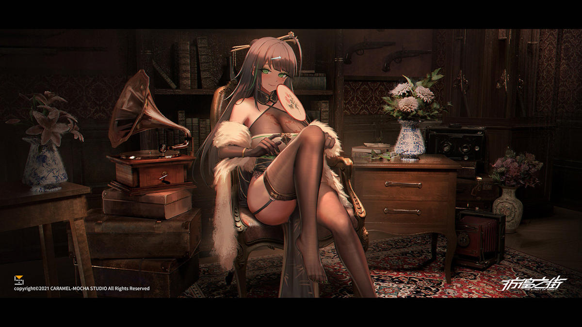 百合AVG游戏《彷徨之街》官网上线，22年5月发售