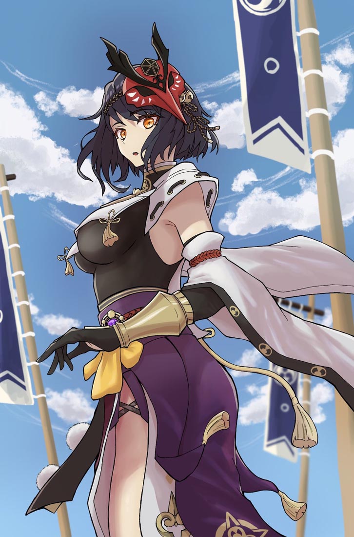 二次元插图#Xman早安原神【211118】