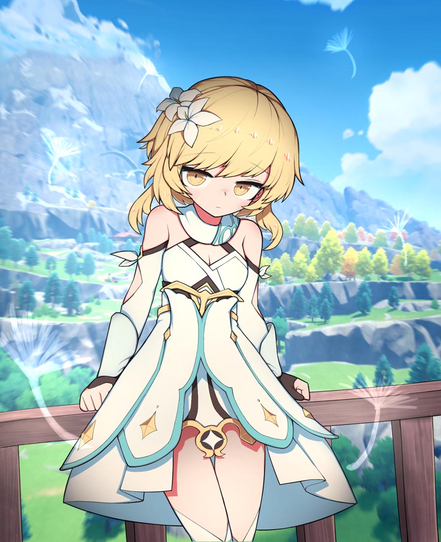 美少女同人图#Xman早安原神【211121】