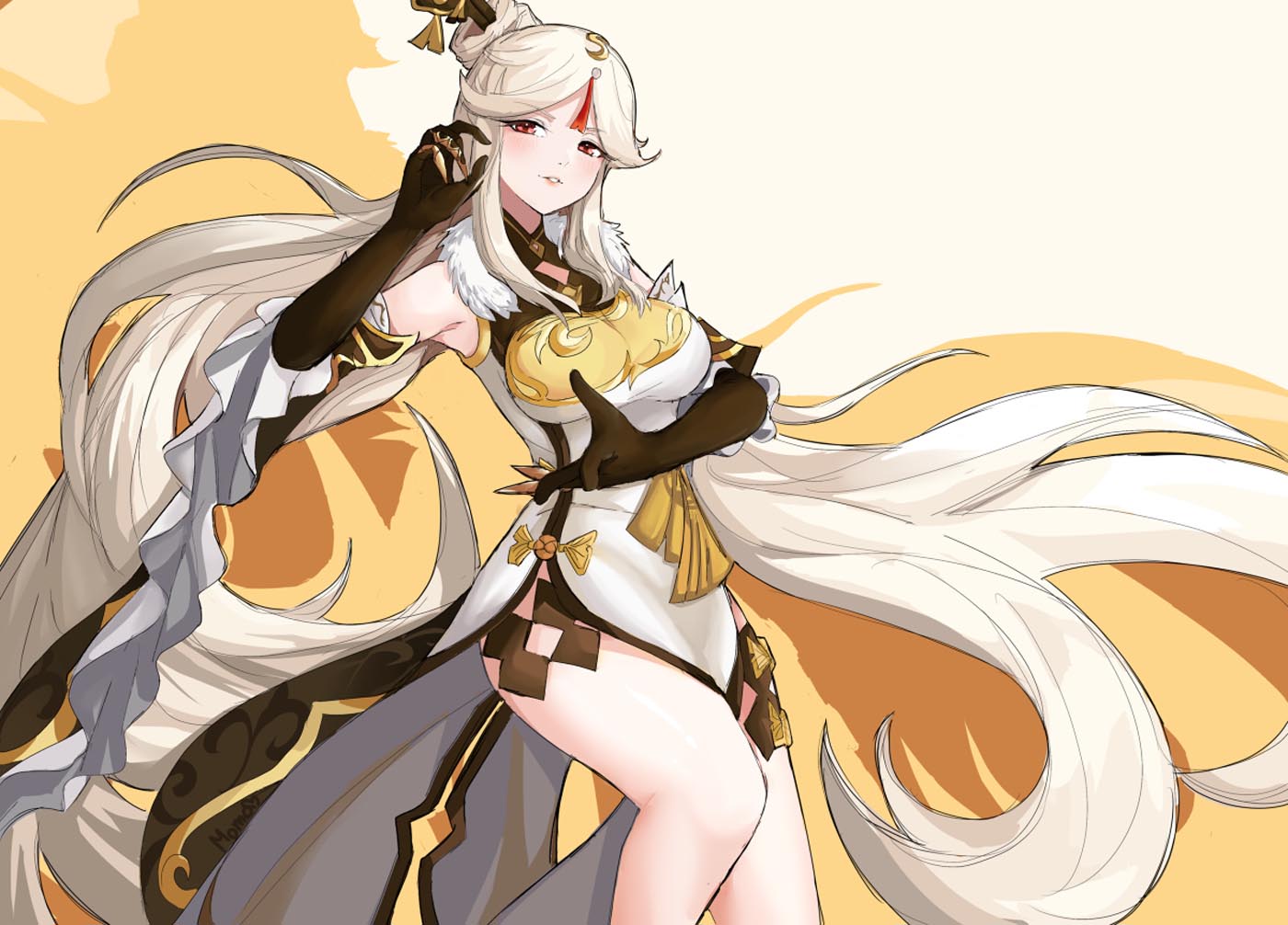 二次元游戏插画#晚安原神【211123】