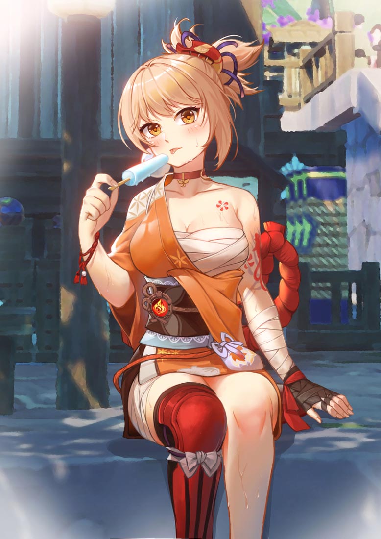 P站插画#Xman早安原神【211122】