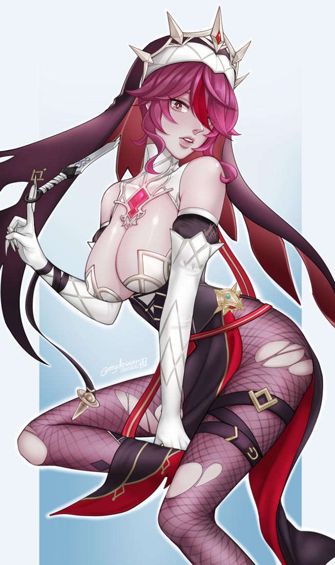 原神同人插画系列#午安原神【211114】