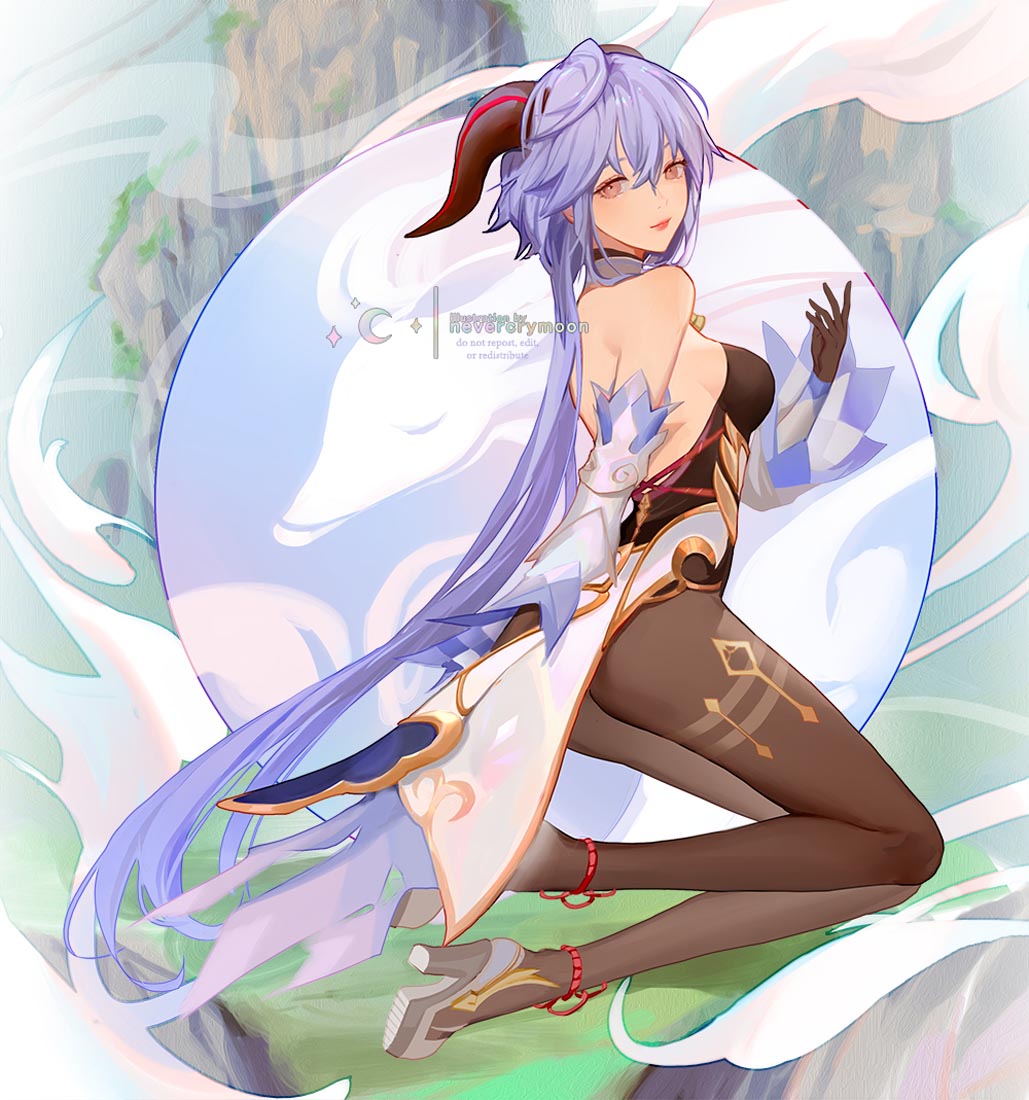 二次元插图#Xman早安原神【211118】