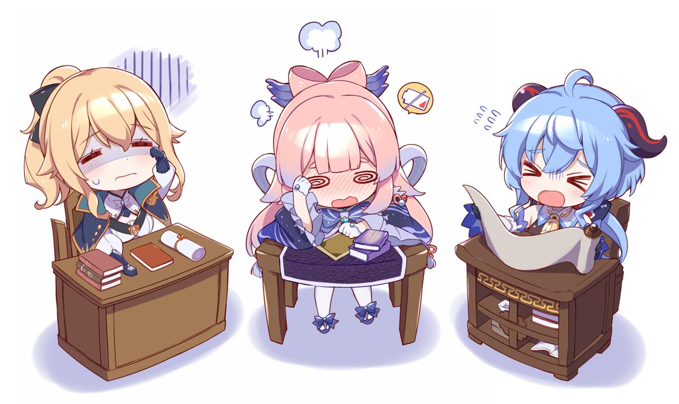 Xman插画每日更新#晚安原神【211125】