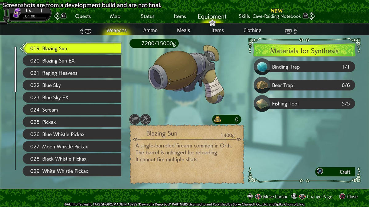 游戏《来自深渊 朝向黑暗的双星》新截图公开