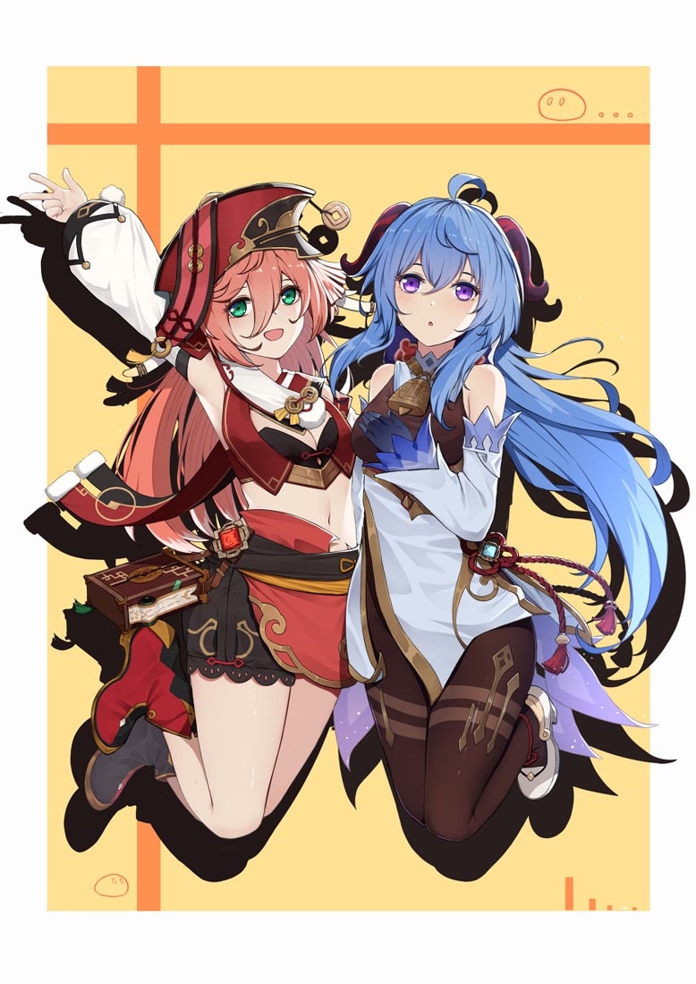 二次元插图#Xman午安原神【211118】