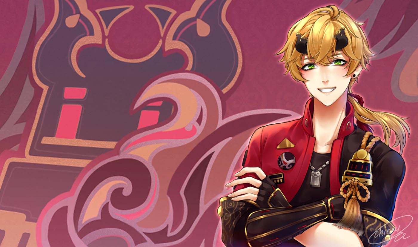 二次元插图#Xman晚安原神【211118】