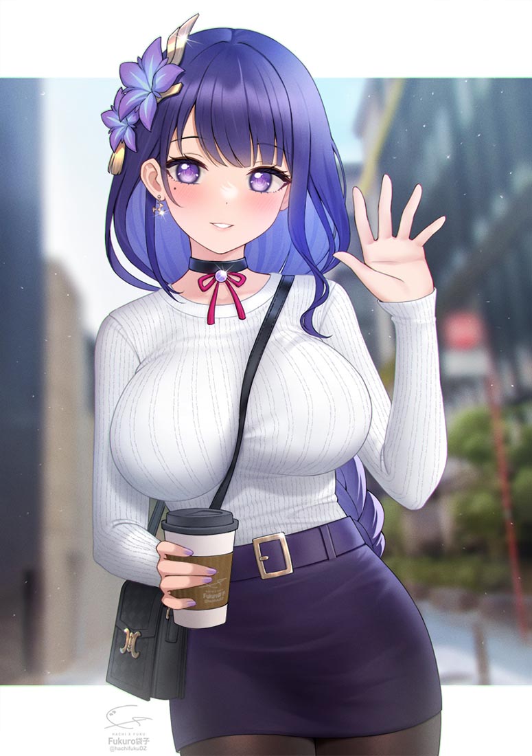 二次元插图#Xman晚安原神【211118】