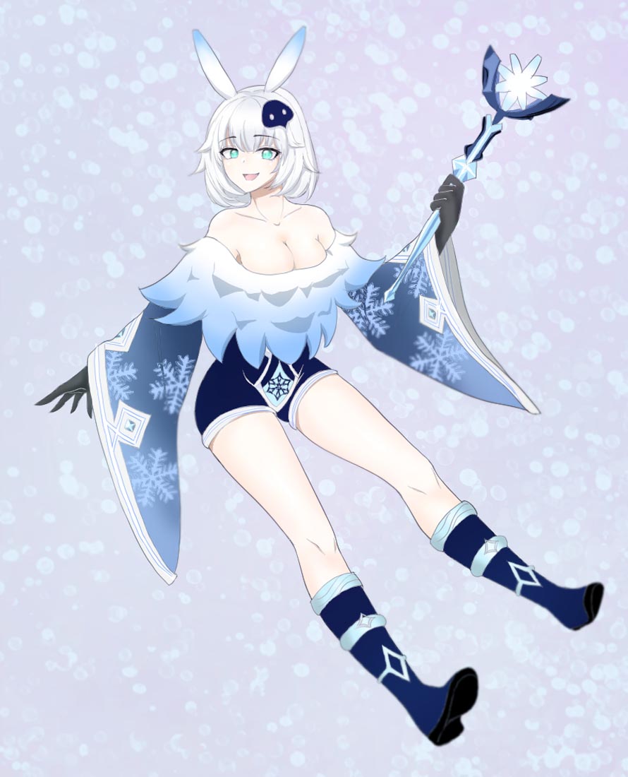 二次元游戏插画#午安原神【211123】