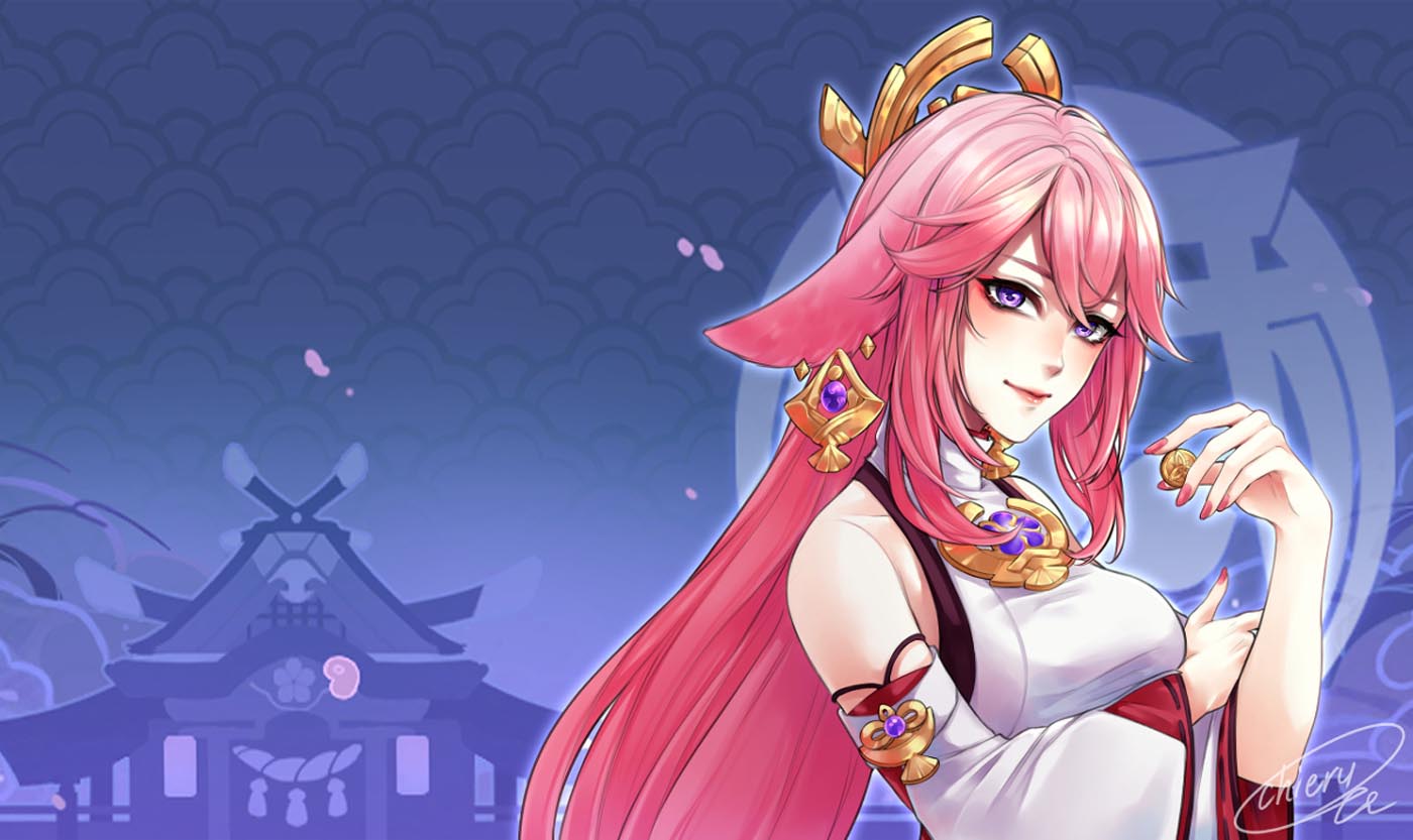 二次元插图#Xman晚安原神【211118】