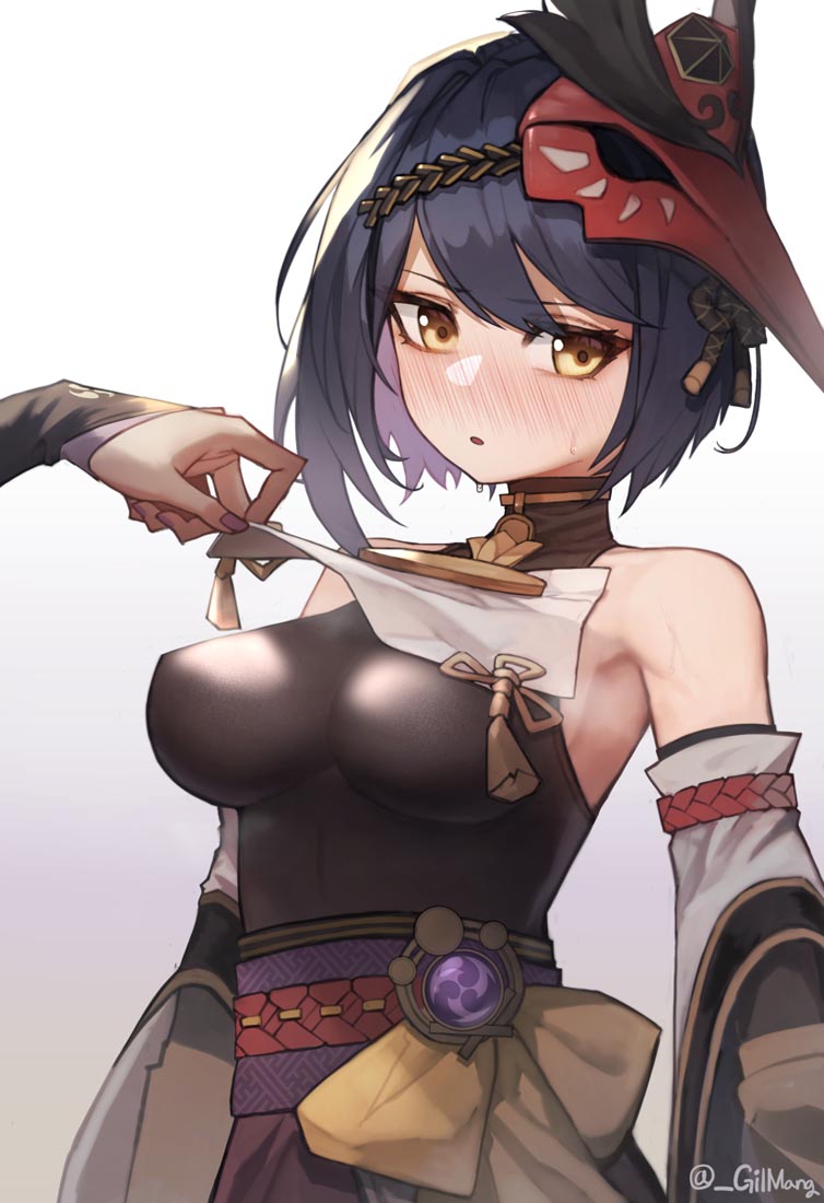 二次元插图#Xman午安原神【211118】