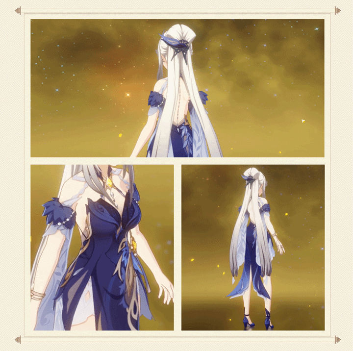 原神2.4：「纱中幽兰」凝光全新衣装展示