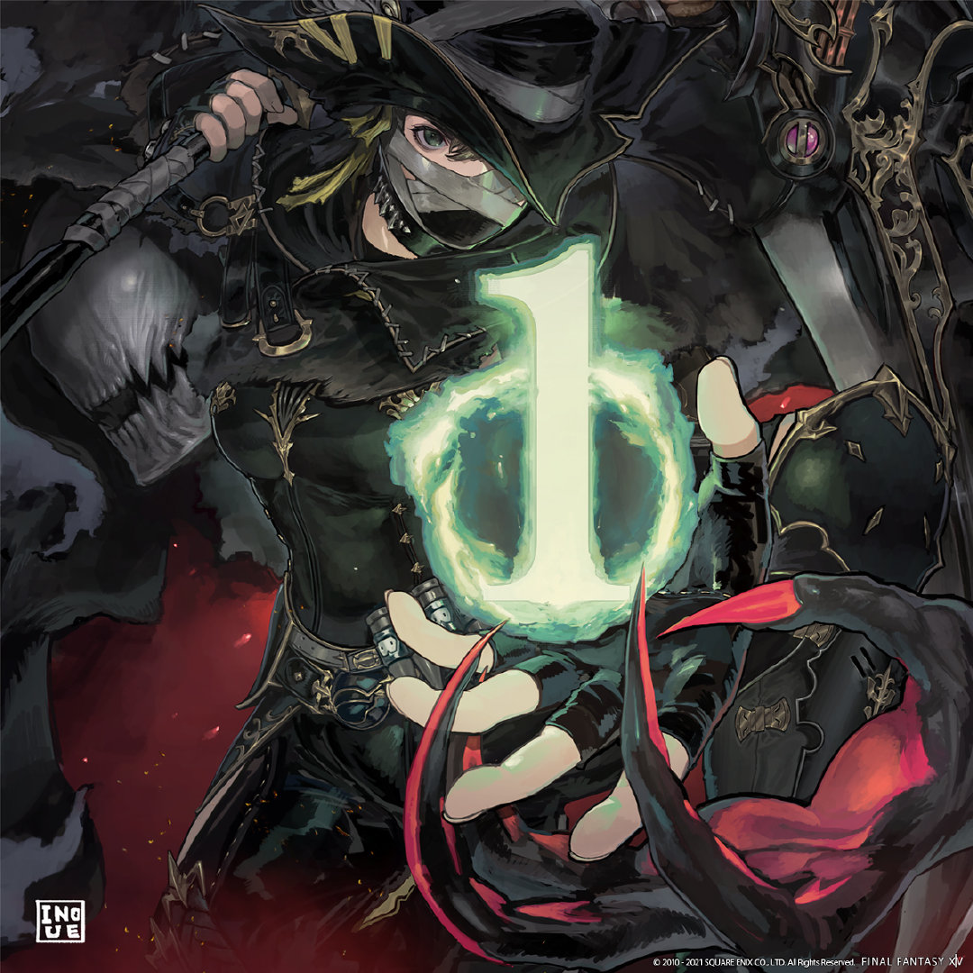 《最终幻想14：晓月之终焉》上线倒计时官方插画