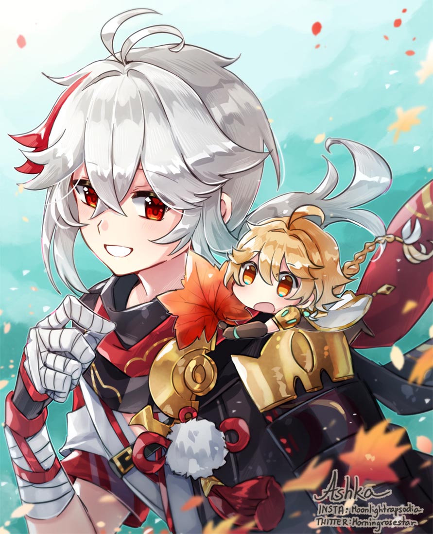 P站同人图精选#午安原神【211226】