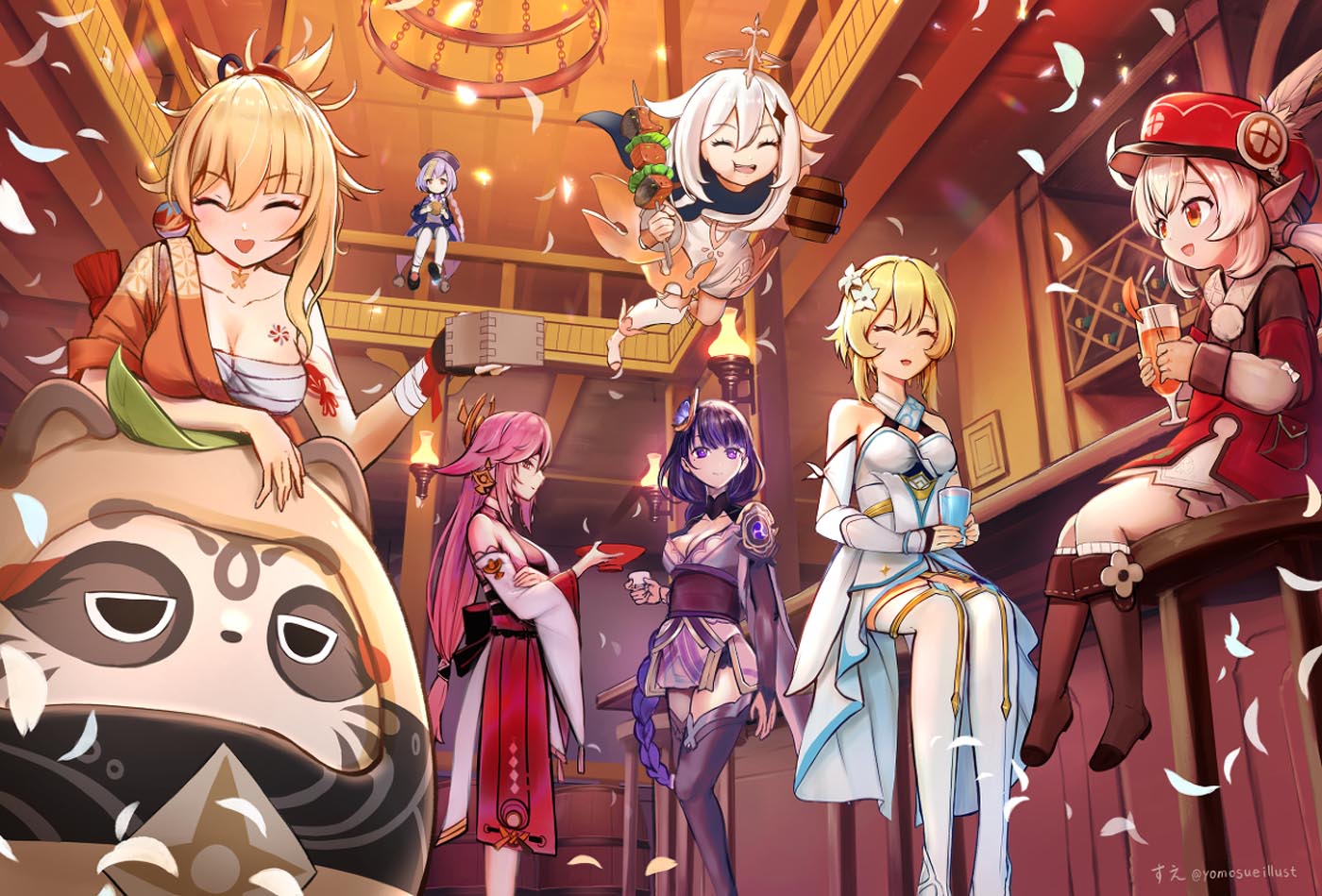 Xman宅圈小站每日好图#午安原神【211227】