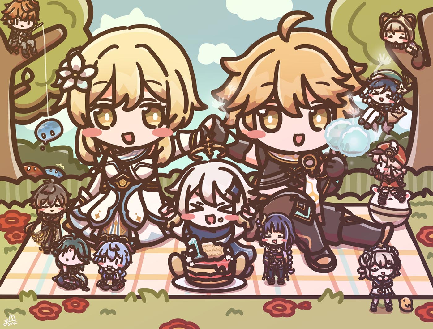 Xman宅圈小站每日好图#早安原神【211227】