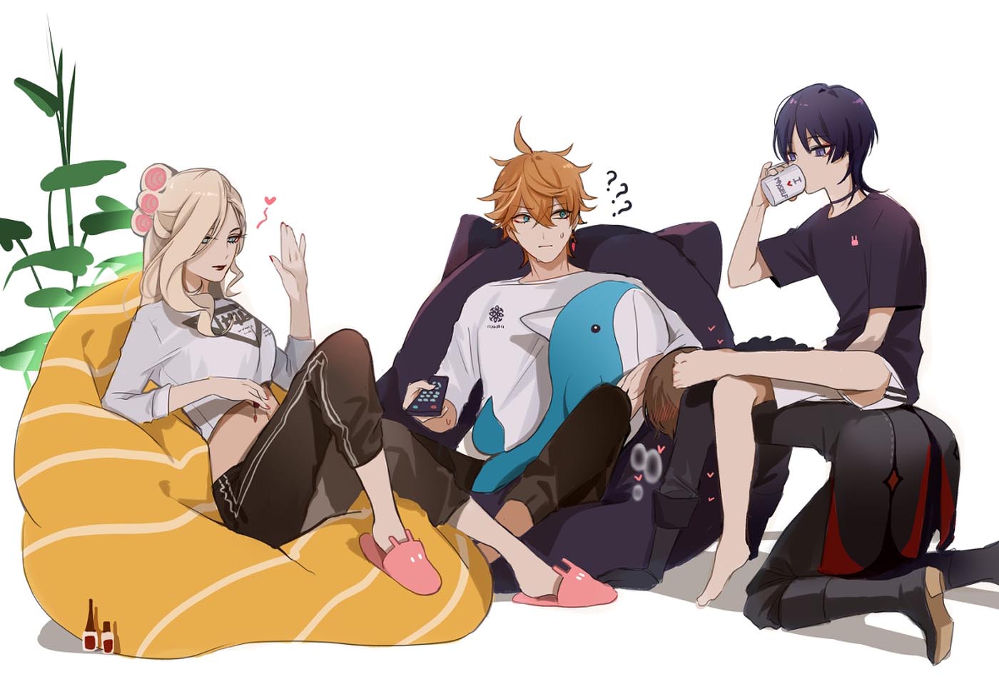 动漫同人图精选#午安【220104】