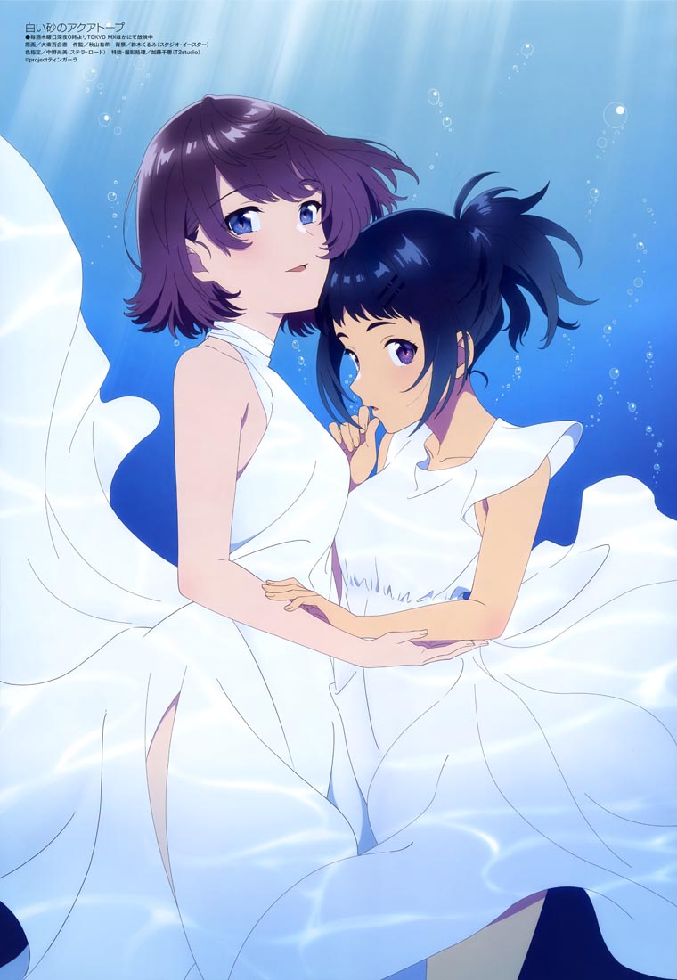 新番动画美少女版权绘「Megami MAGAZINE」2022年1月号