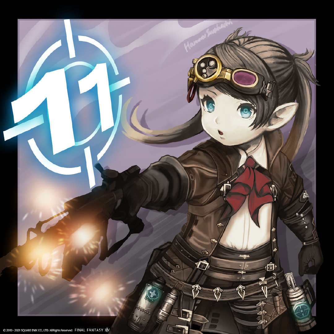 《最终幻想14：晓月之终焉》上线倒计时官方插画