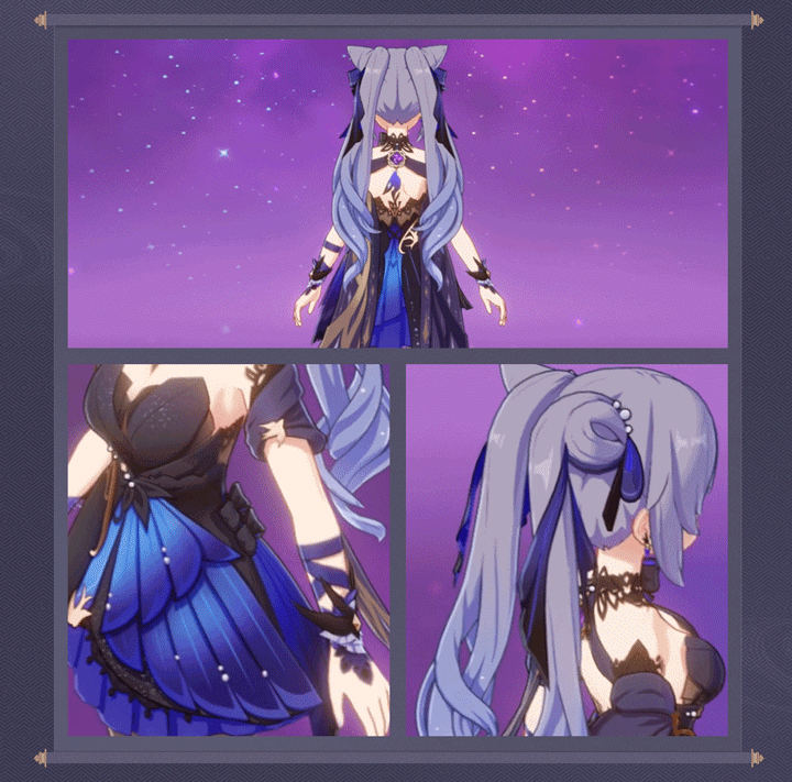 原神2.4：「霓裾翩跹」刻晴全新衣装展示