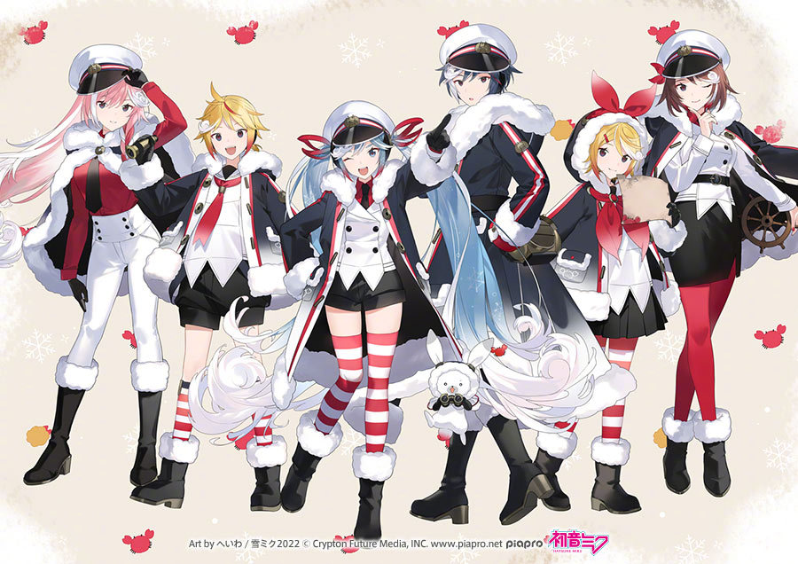 2022年“雪初音” 官方视觉图公开 