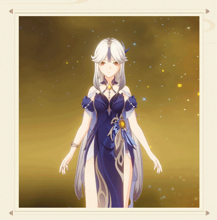 原神2.4：「纱中幽兰」凝光全新衣装展示