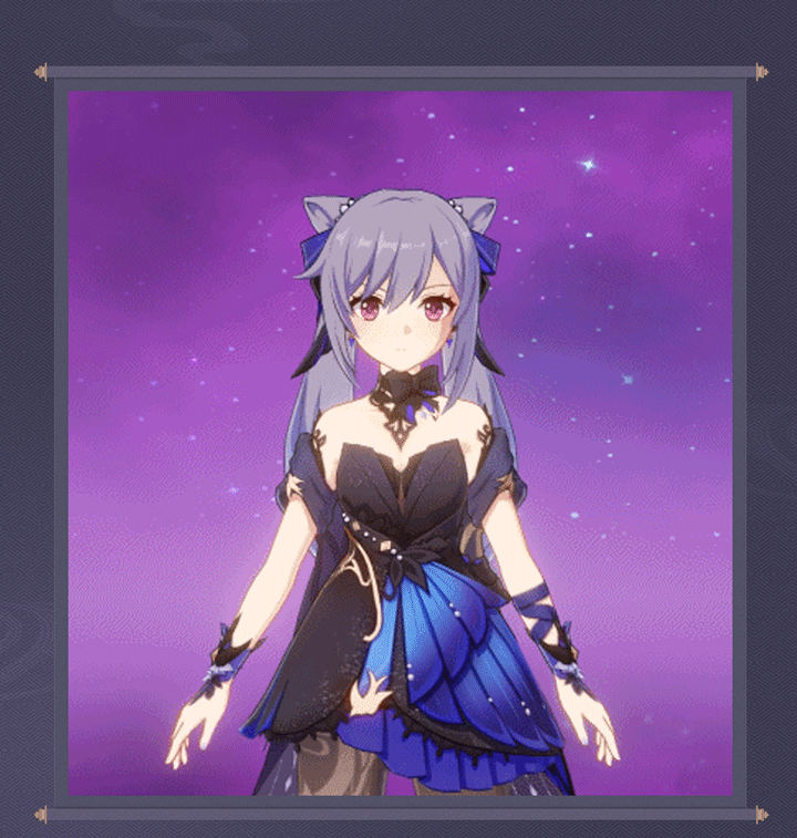 原神2.4：「霓裾翩跹」刻晴全新衣装展示