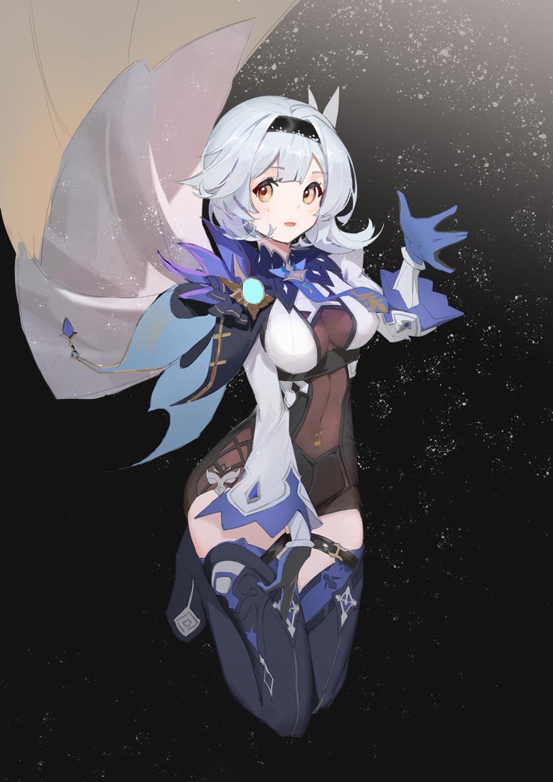 原神同人图精选#晚安【220103】