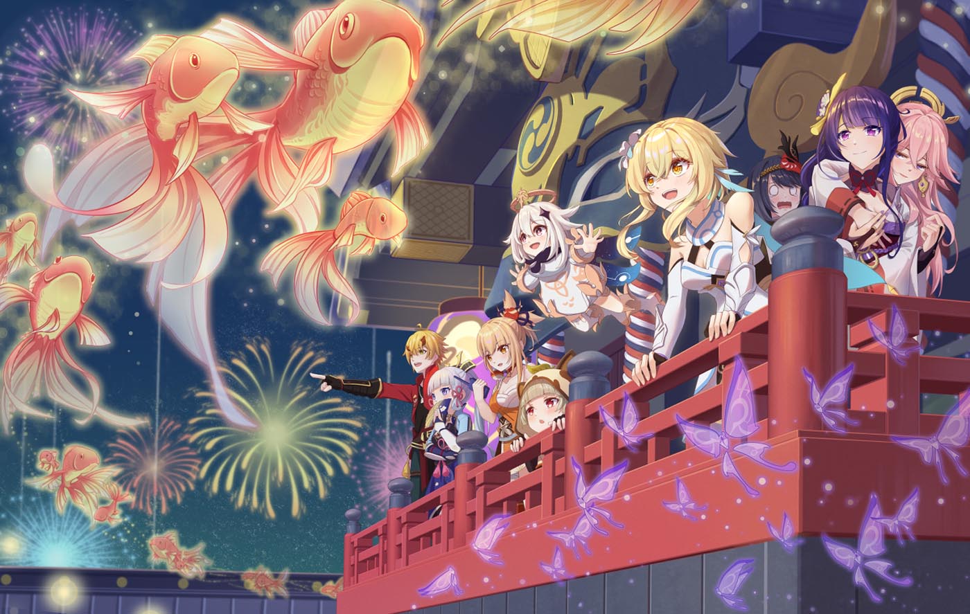 原神同人图精选#午安【220103】