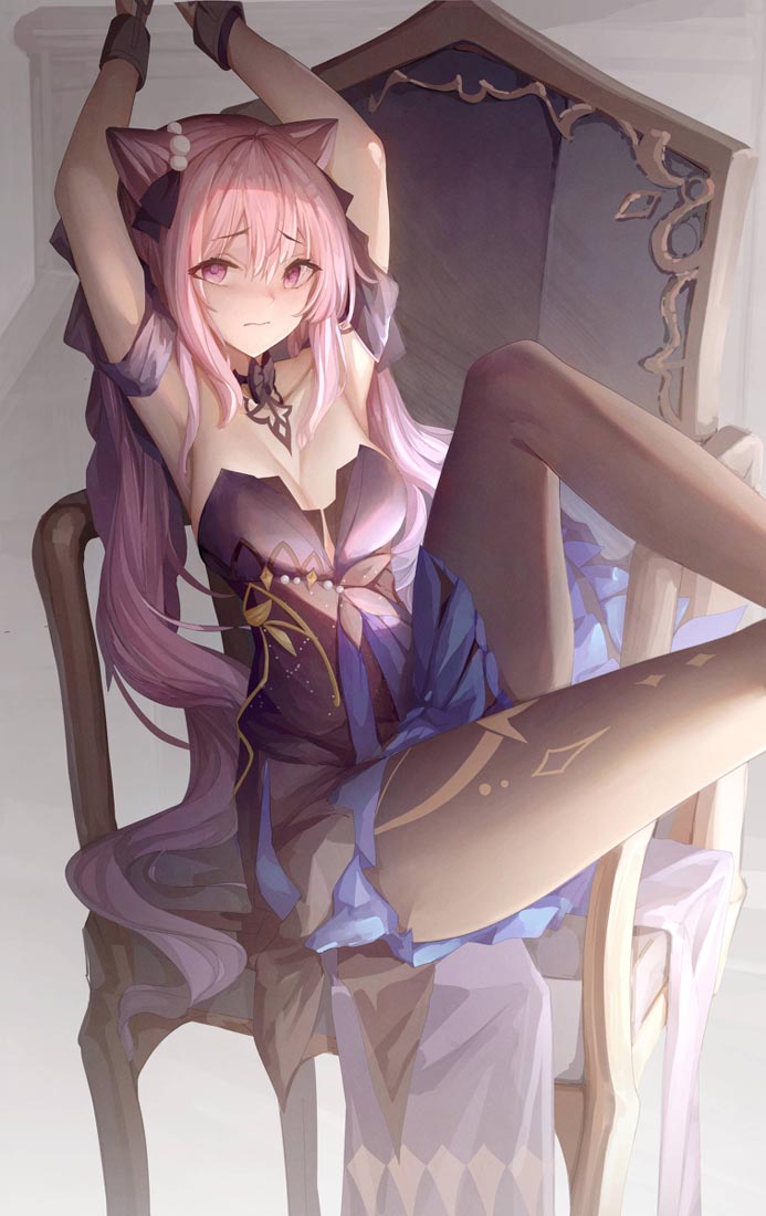 P站原神插画#午安【220128】