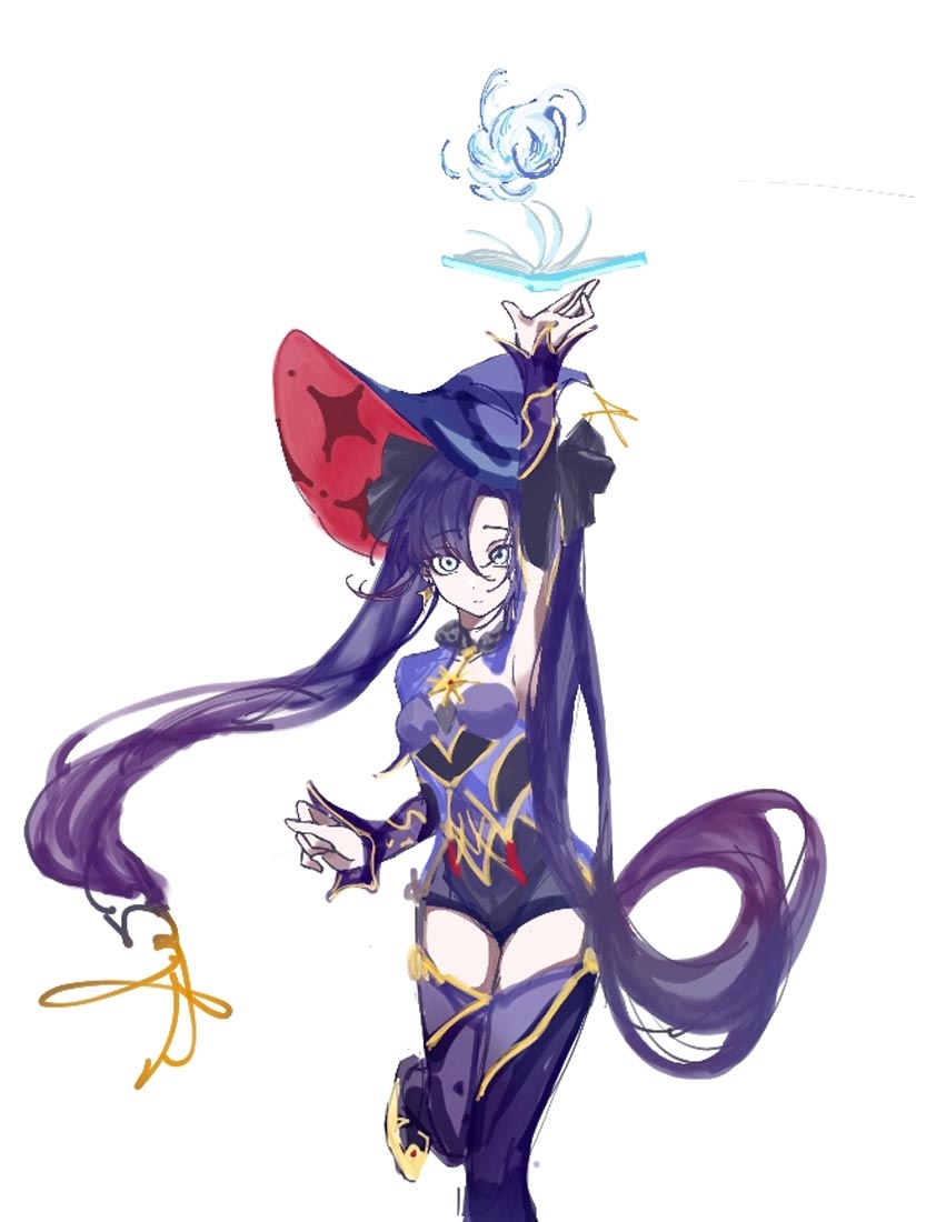 P站原神插画#午安【220128】