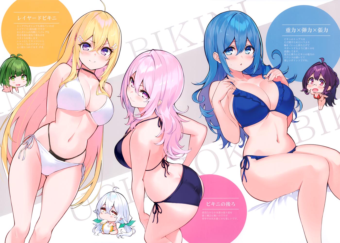 二次元泳装画集：UCHINOKO BIKINI 6 （C99）【緋仙カエデ 】