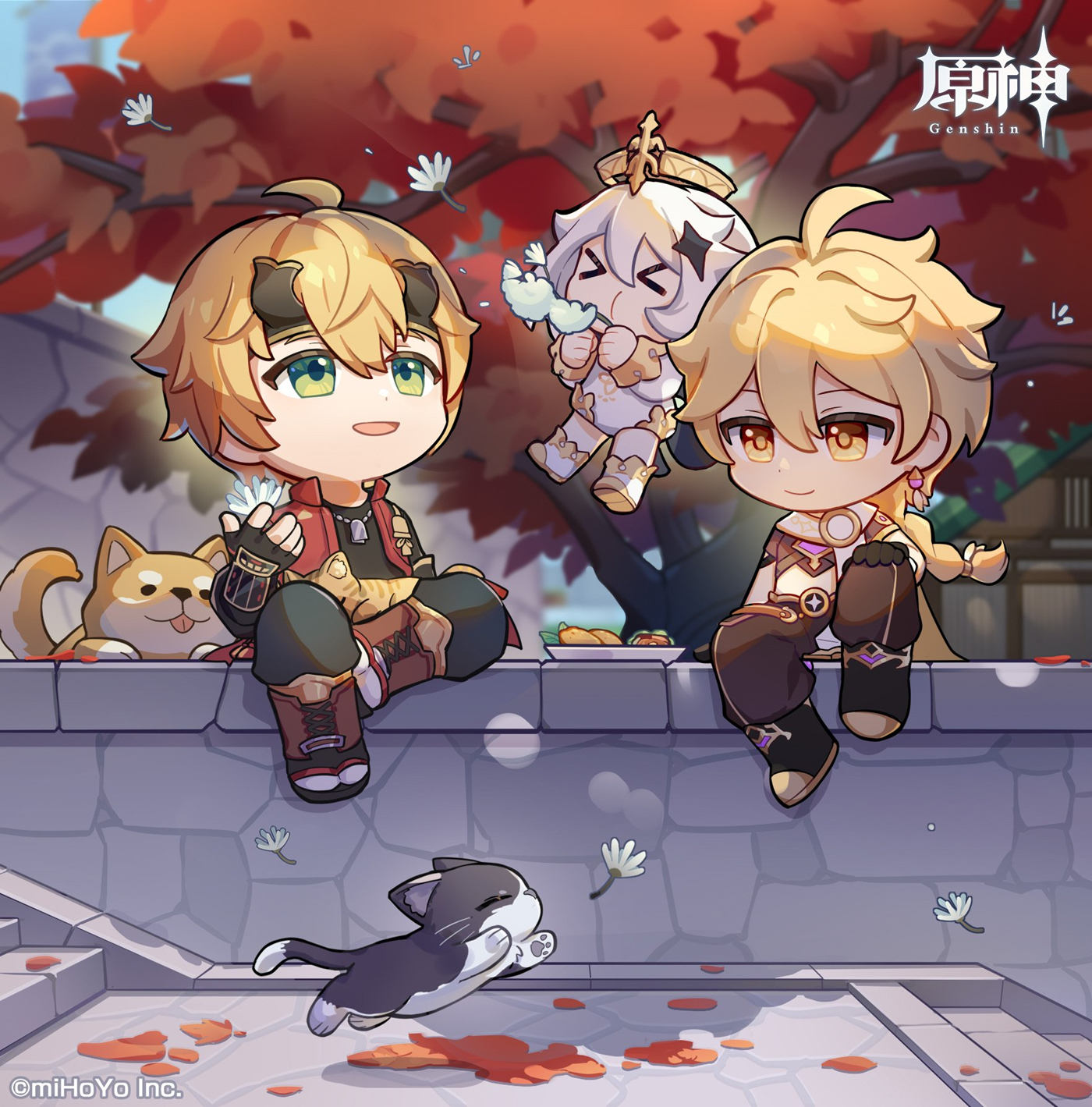 原神：“托马” 生日快乐 官方贺图