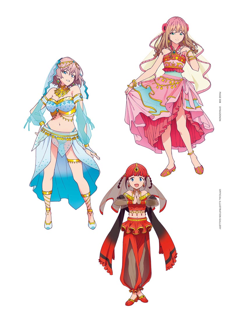 精美画集：【SSSS.电光机王&古利特 女主角档案集】