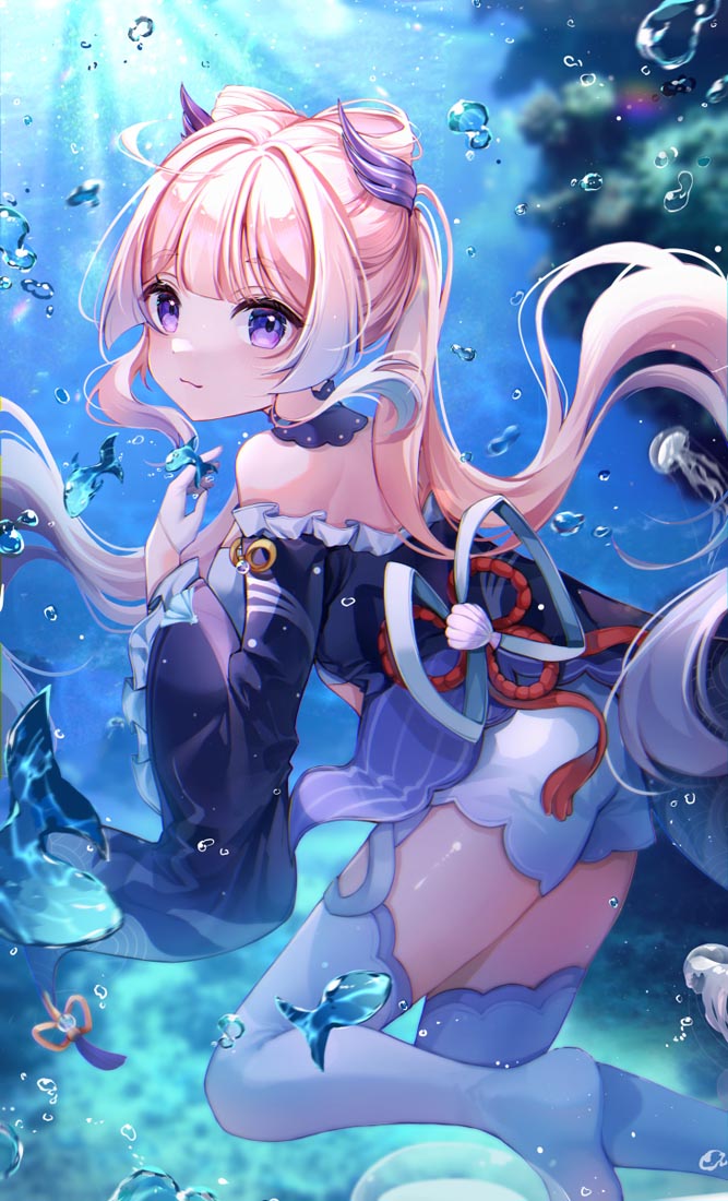 P站原神插画更新#晚安【220127】