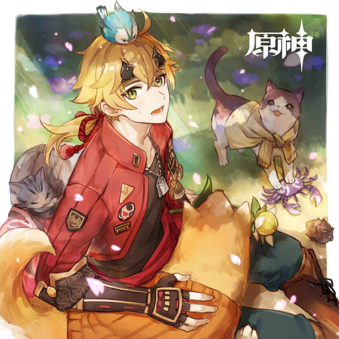 原神：“托马” 生日快乐 官方贺图
