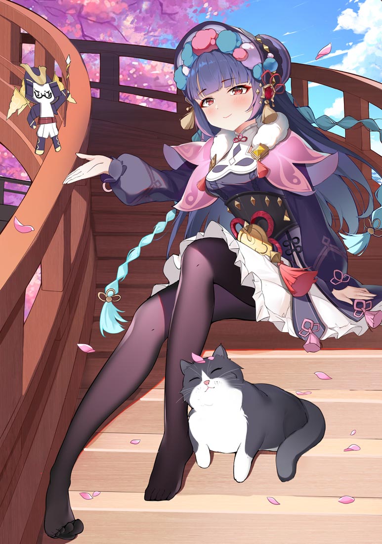 P站原神插画#午安【220128】