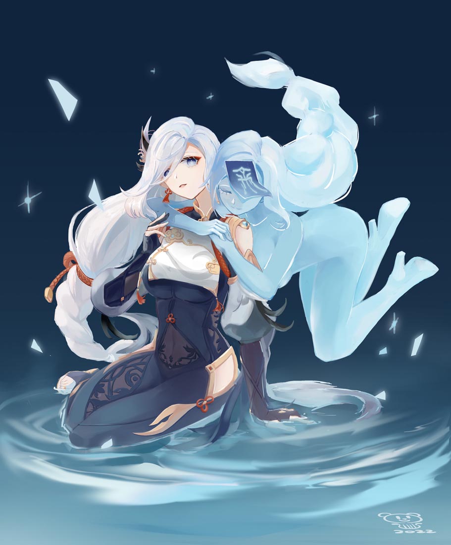 P站原神插画#早安【220128】