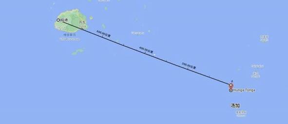 汤加巨大火山喷发:威力相当于1000颗原子弹,将导致全球降温插图1 汤加巨大火山喷发:威力相当于1000颗原子弹,将导致全球降温