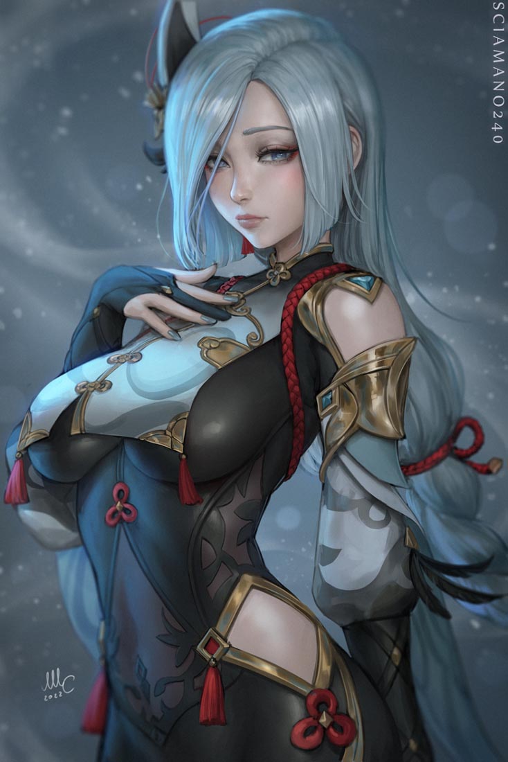 原神P站同人图精选#晚安【220125】