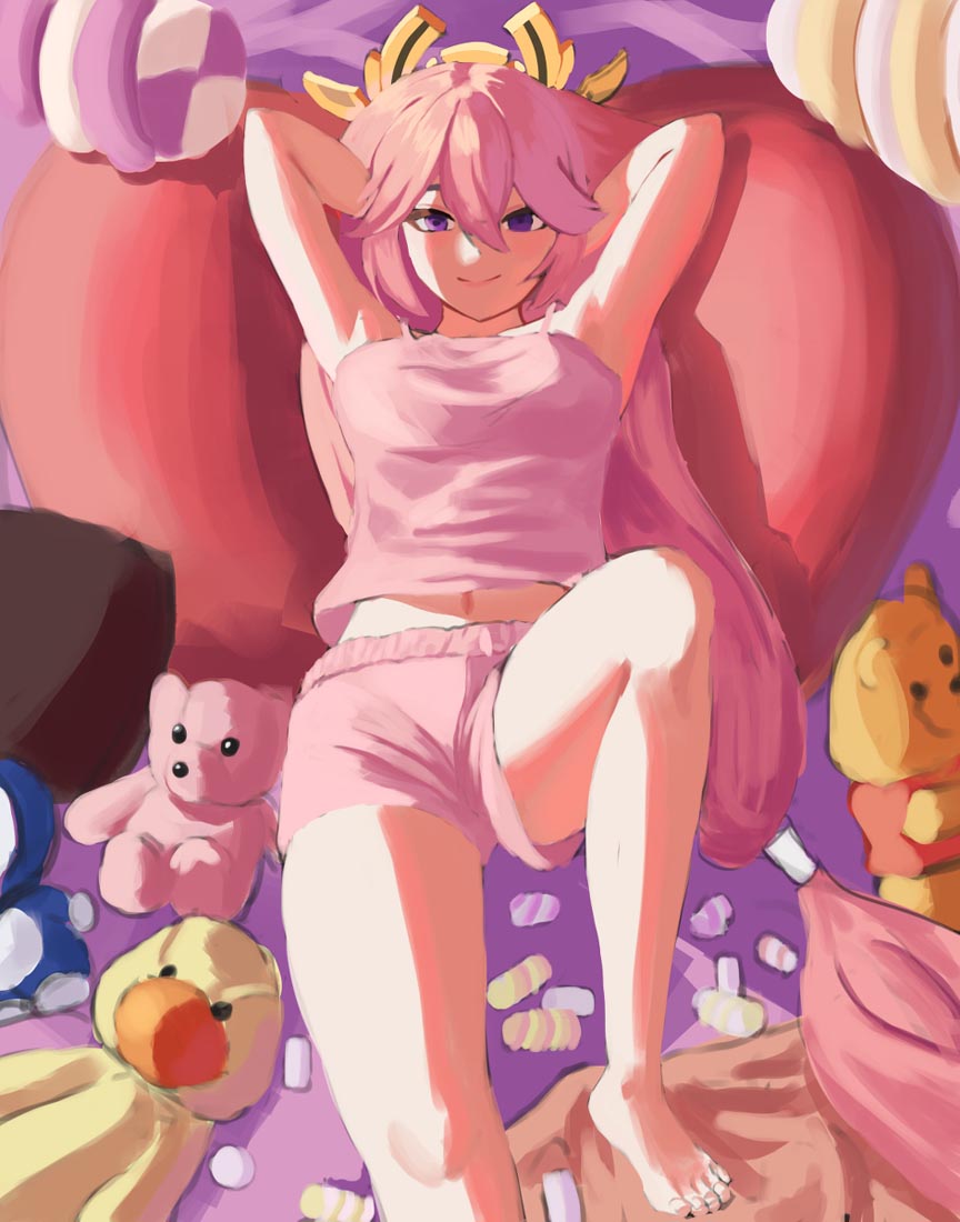 原神P站同人图精选#午安【220125】