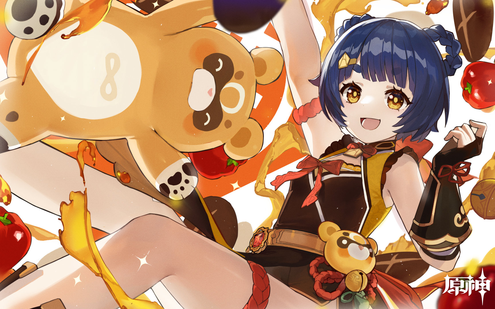 原神：「微博粉丝数300W」官方贺图