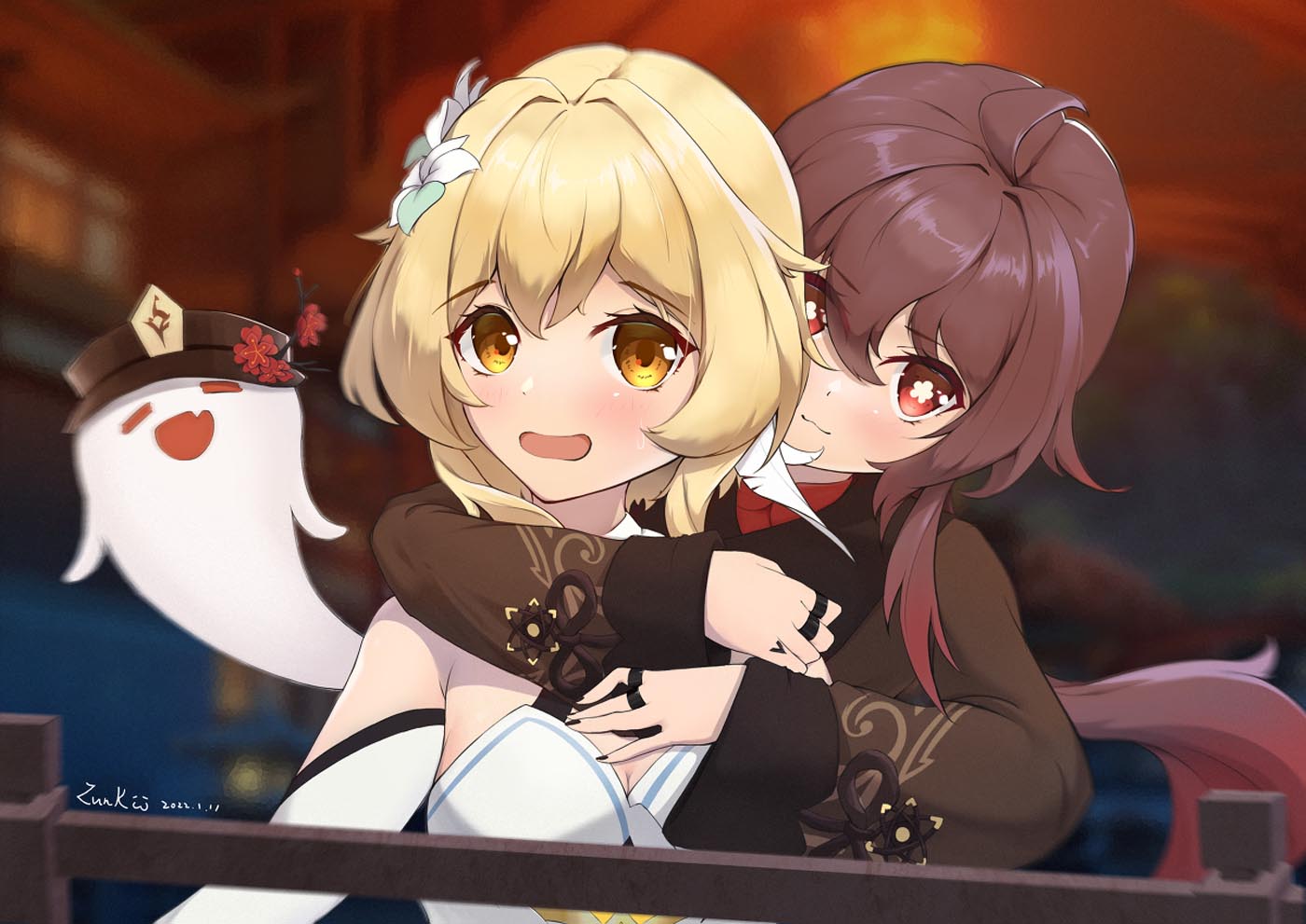 P站原神插画#早安【220128】