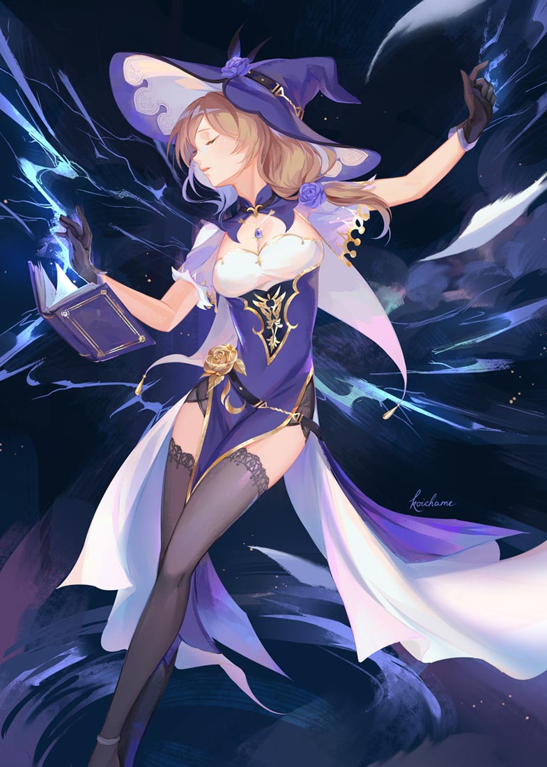 P站原神插画#早安【220128】