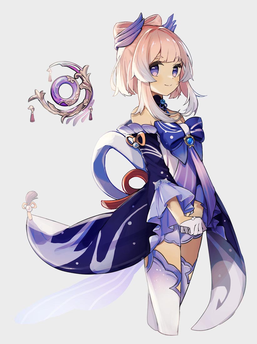 插画美图#晚安原神【220217】